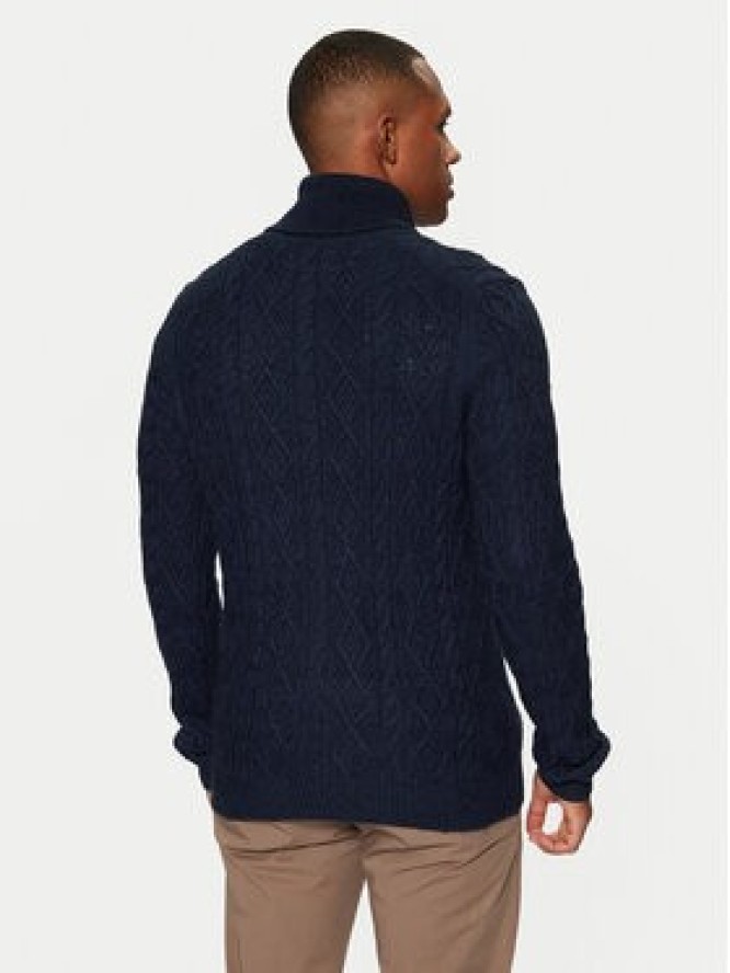 s.Oliver Sweter 2152201 Granatowy Regular Fit