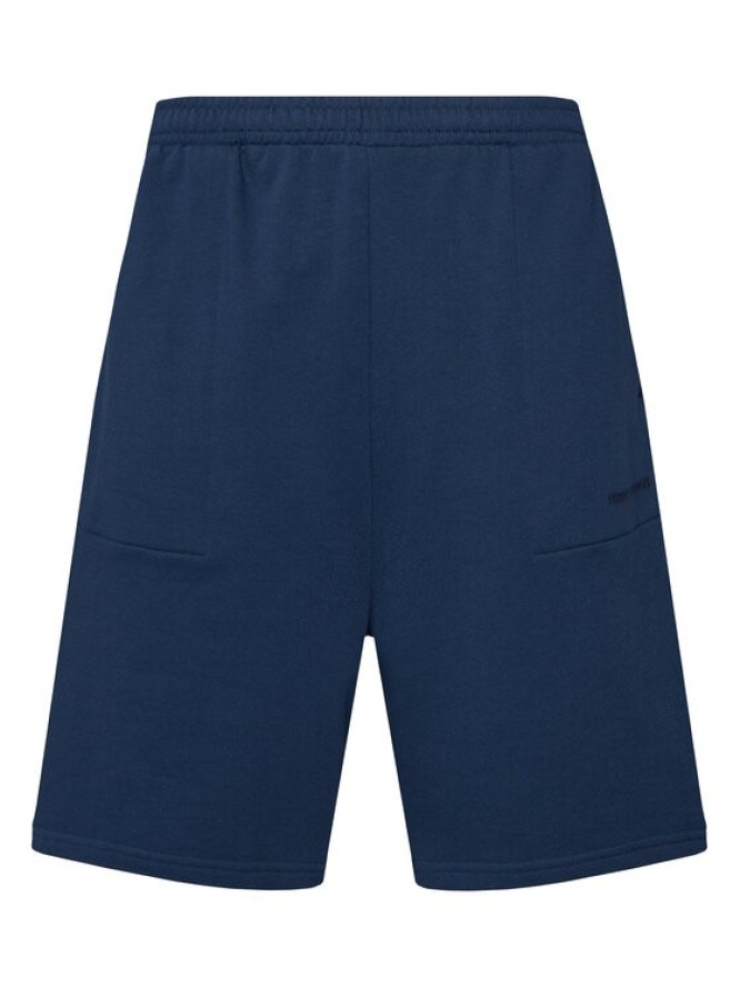 Tommy Hilfiger Szorty sportowe Terry UM0UM03914 Granatowy Regular Fit