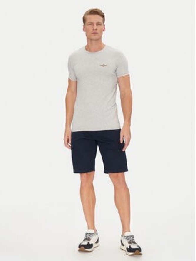 Aeronautica Militare T-Shirt AM1UTI003 Szary Regular Fit