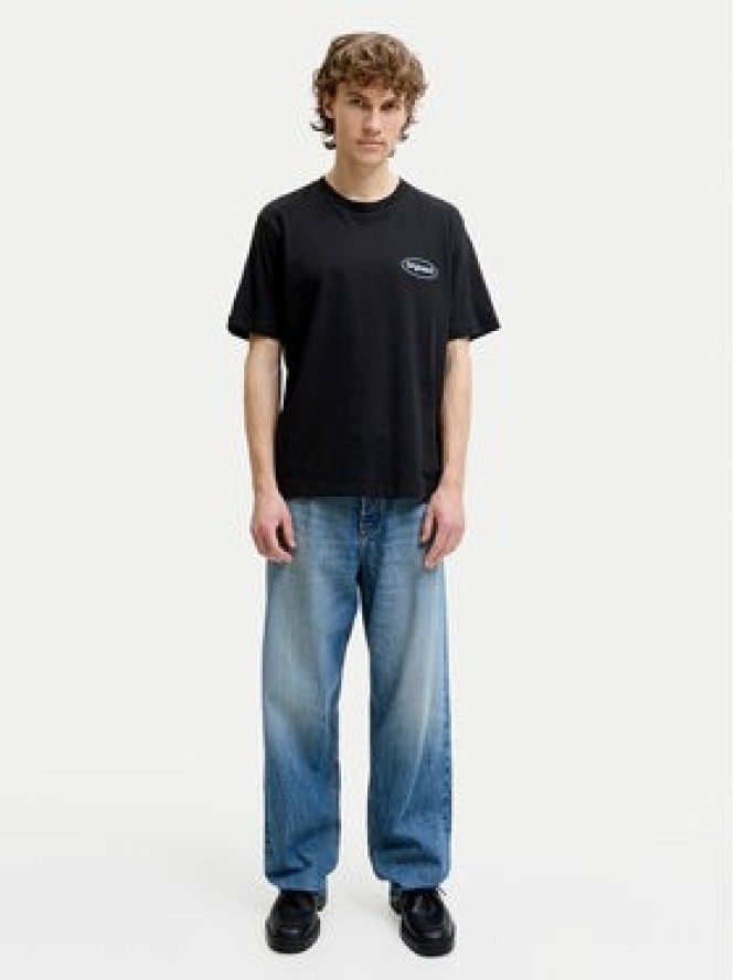 Jack & Jones T-Shirt Riviera 12295202 Czarny Regular Fit