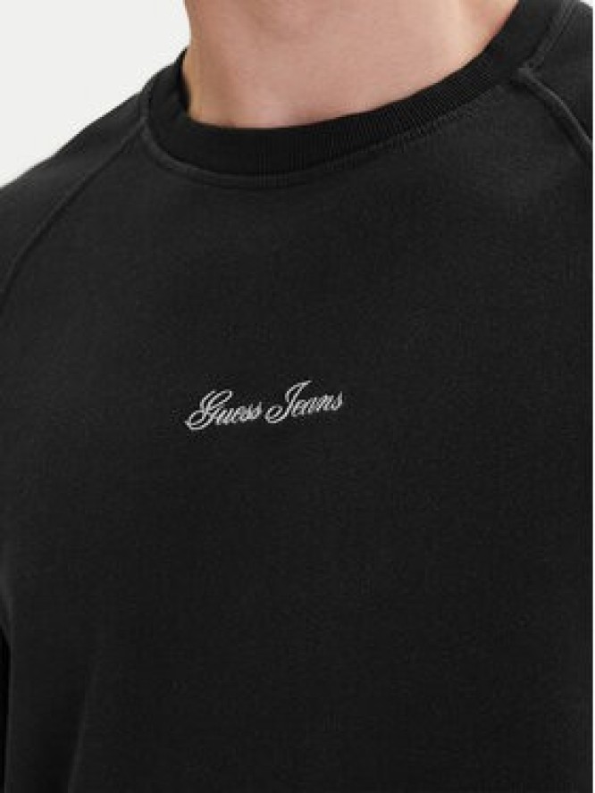 Guess Jeans Bluza M6GQB2 KCPR1 Czarny Oversize