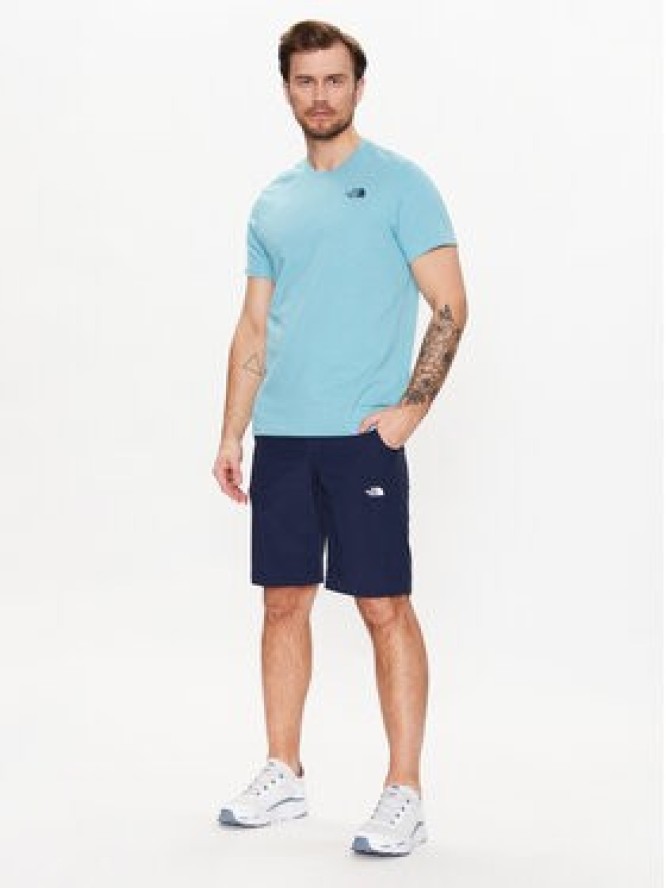 The North Face Szorty sportowe Tanken NF0A2S85 Granatowy Regular Fit