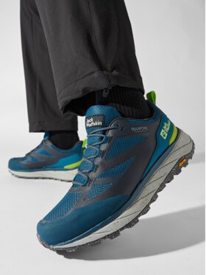 Jack Wolfskin Sneakersy Terraventure Texapore Low M 4051621 Granatowy