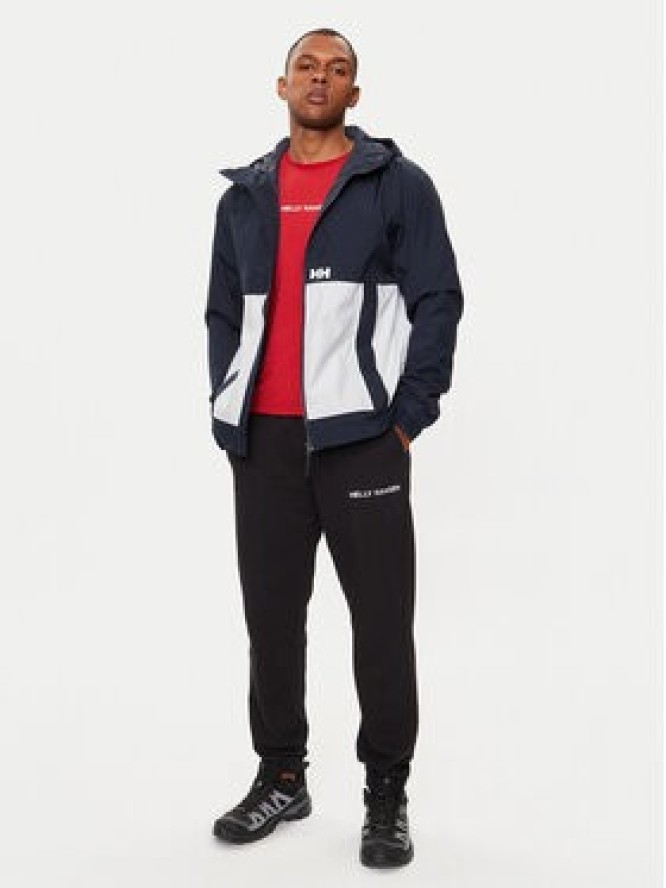 Helly Hansen Kurtka przeciwdeszczowa Rig Rain Jacket 54096 Granatowy Regular Fit