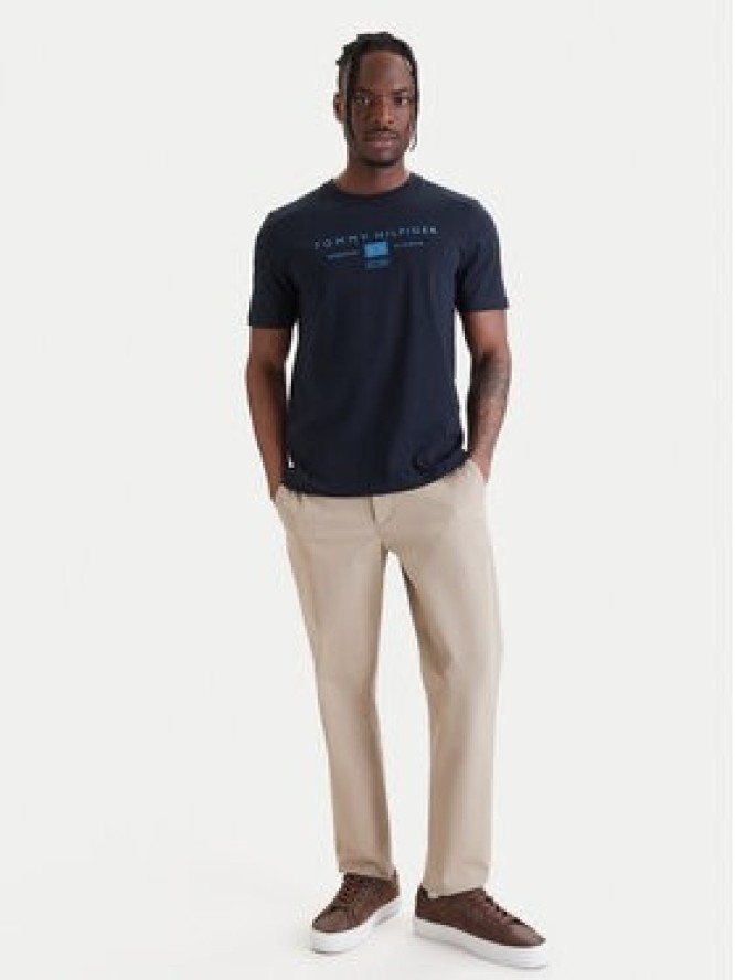 Tommy Hilfiger T-Shirt Brand Love MW0MW42365 Granatowy Regular Fit