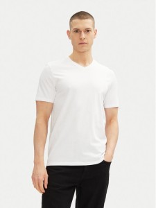 Calvin Klein Jeans T-Shirt LV040HM298 Biały Regular Fit
