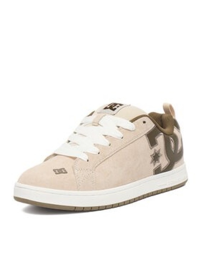 DC Shoes Sneakersy CEOWB-V5-10116M Beżowy