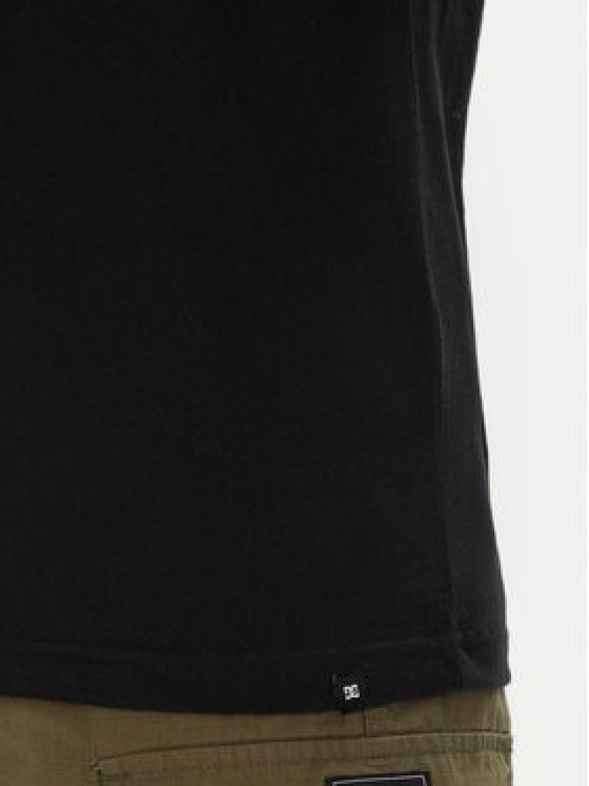 DC Shoes T-Shirt ADYZT05444 KVJ0 Czarny Regular Fit