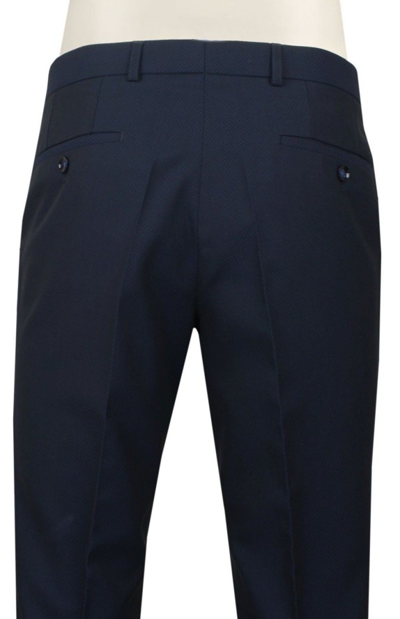 Granatowy Garnitur na Studniówkę lub Wesele - Taliowany - Casino