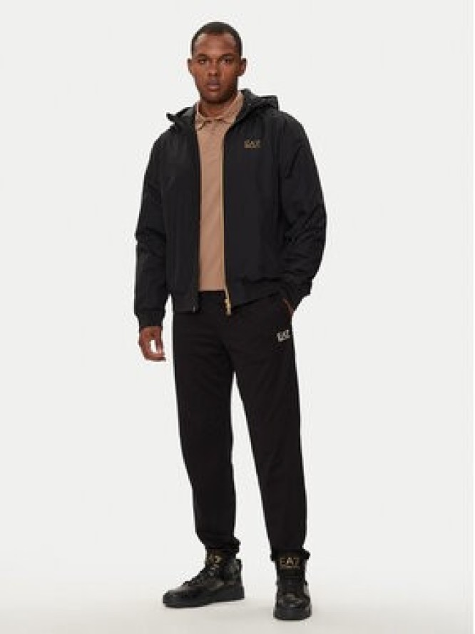 EA7 Emporio Armani Kurtka przejściowa 8NPB21 PNFZZ 0208 Czarny Regular Fit