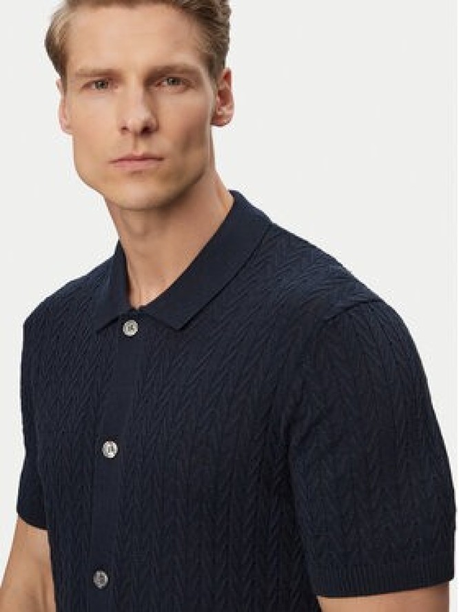 JOOP! Koszula Tristao 30101510 Granatowy Regular Fit