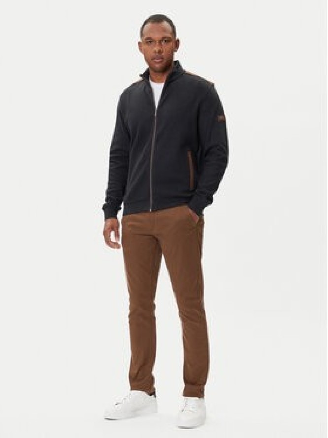 Bugatti Bluza 8700-85050D Szary Regular Fit