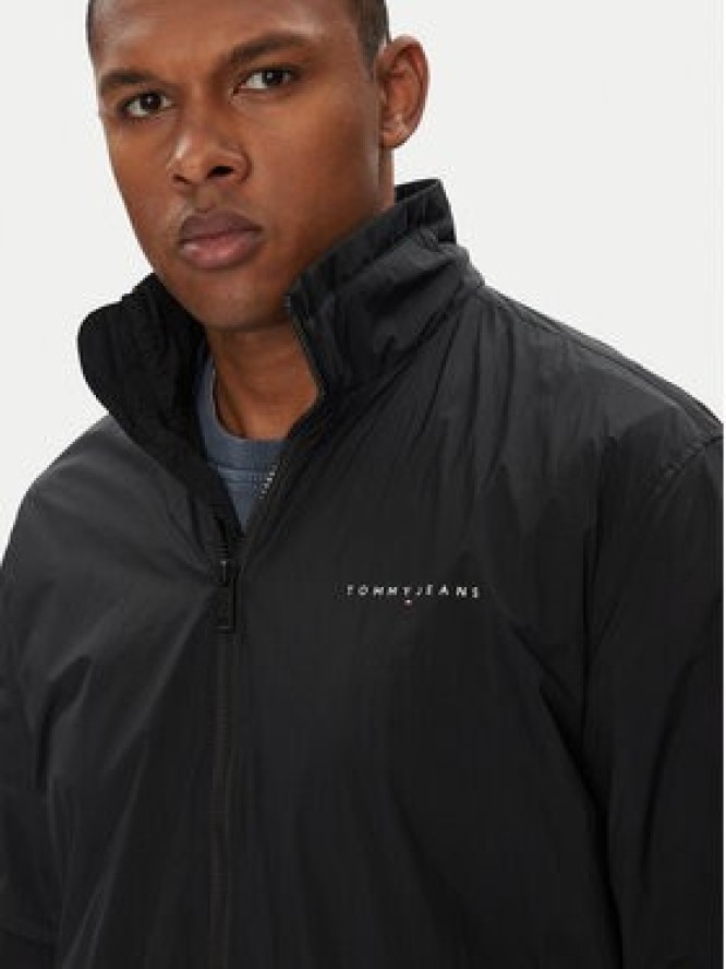 Tommy Jeans Kurtka przejściowa Essential DM0DM21667 Czarny Regular Fit