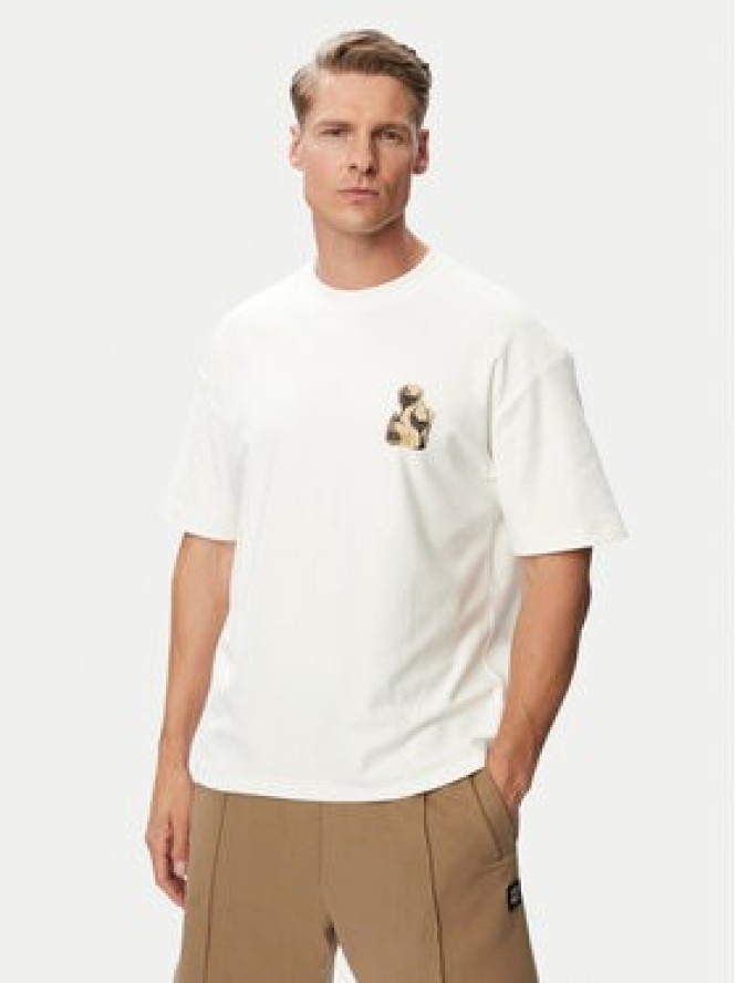 HUGO T-Shirt Detzi 50563795 Biały Relaxed Fit