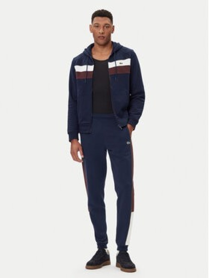 Lacoste Bluza SH5913 Granatowy Regular Fit