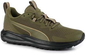 Męskie buty sportowe sneakersy zielone PUMA TWITCH Runner trail