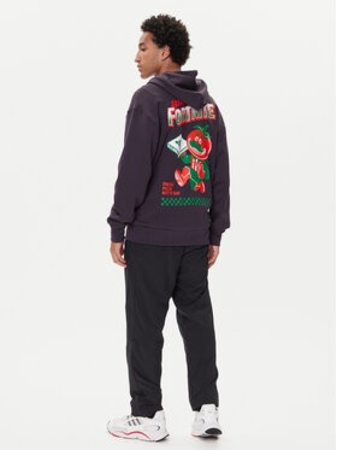 adidas Bluza Fortnite JV7961 Fioletowy Loose Fit