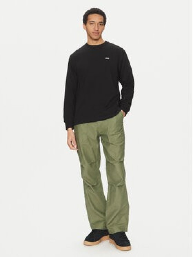 Vans Longsleeve Left Chest II VN000P1S Czarny Loose Fit