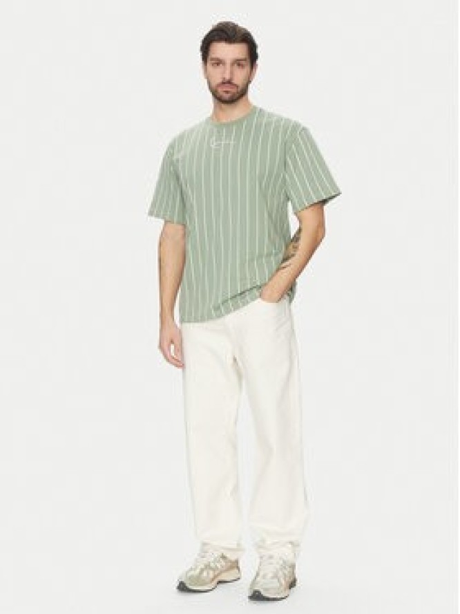 Karl Kani T-Shirt 60300340 Zielony Regular Fit