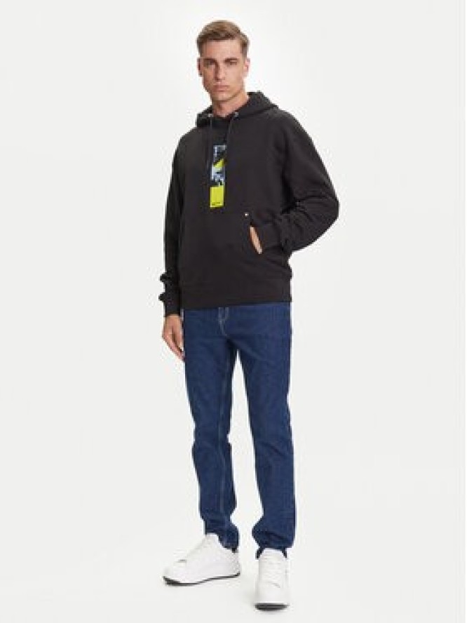 Karl Lagerfeld Jeans Bluza A3M20031 Czarny Relaxed Fit