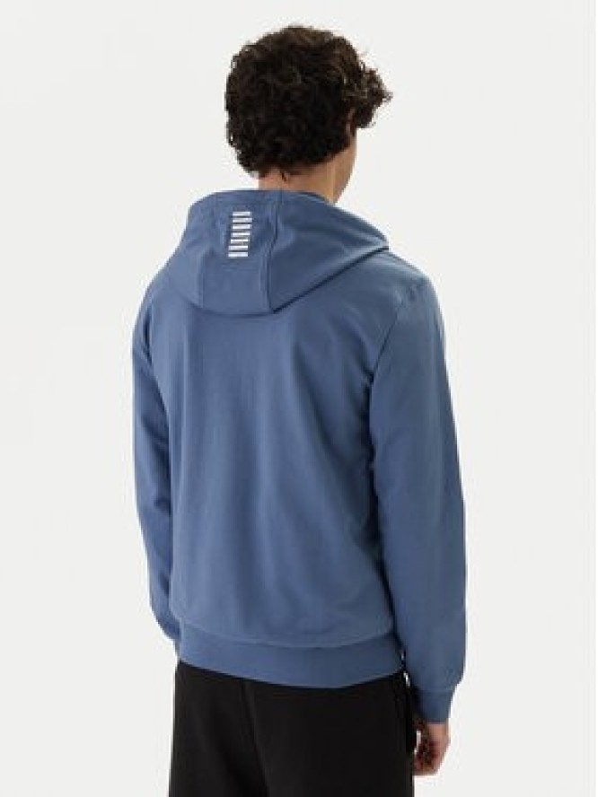 EA7 Emporio Armani Bluza 8NPM33 PJVRZ UB064 Niebieski Regular Fit