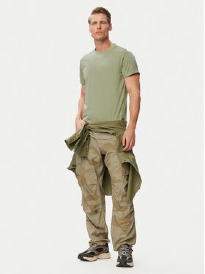 G-Star Raw T-Shirt Lash D16396-B353 Zielony Regular Fit