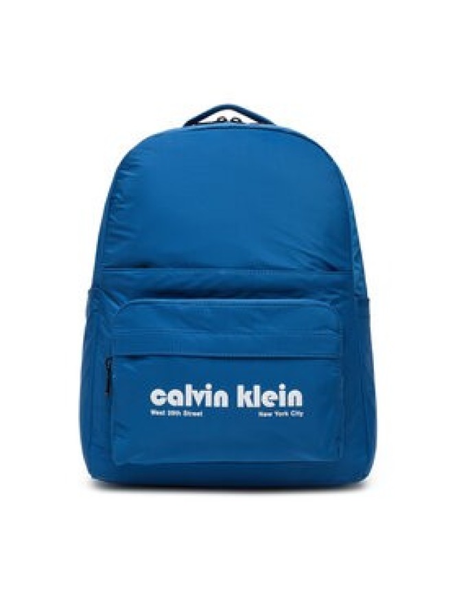 Calvin Klein Jeans Plecak Ckj Graphic Ck Multi Funct Backp LV04G3162G Granatowy