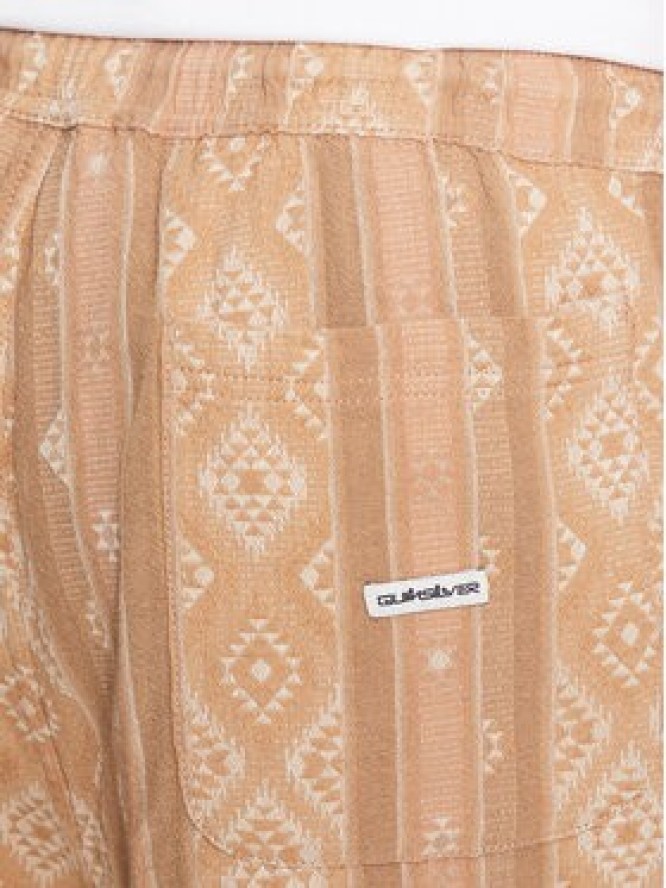 Quiksilver Szorty sportowe Taxeryd EQYWS03769 Beżowy Regular Fit