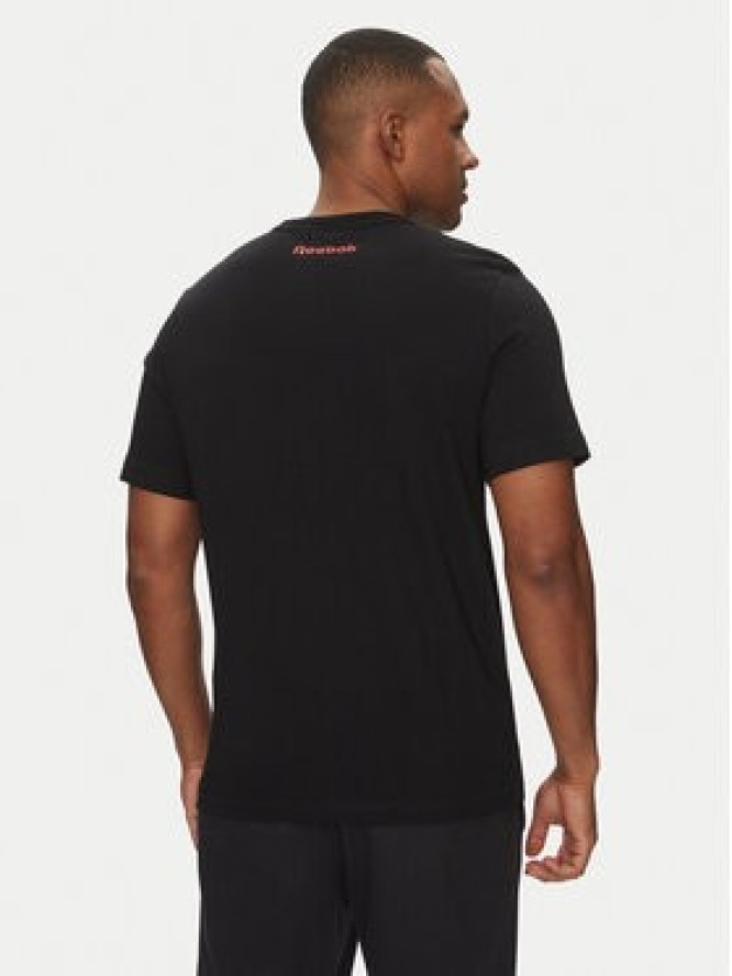 Reebok T-Shirt 100214159 Czarny Regular Fit