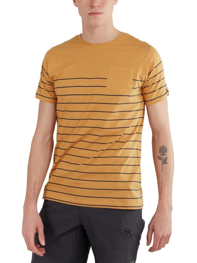 T-shirt męski Fundango Jaggy Pocket z krótkim rękawem