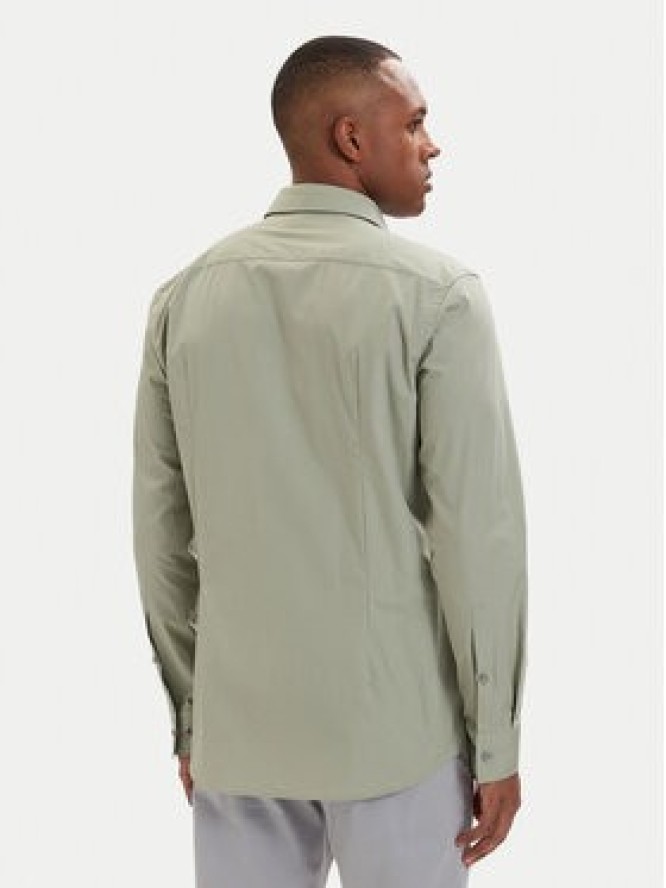 HUGO Koszula Kenno 50289499 Zielony jasny Slim Fit