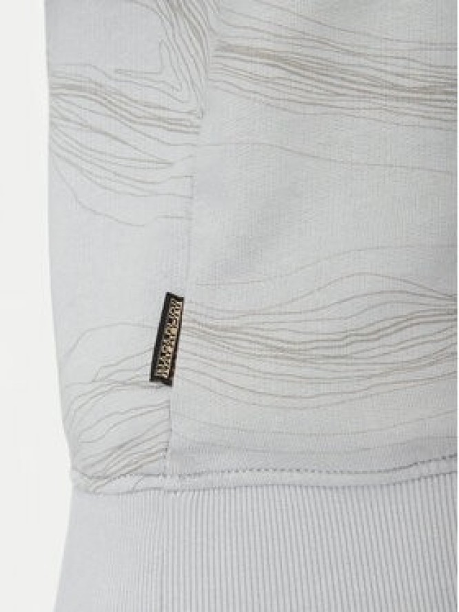 Napapijri Bluza Cellini NP0A4ILR Szary Relaxed Fit