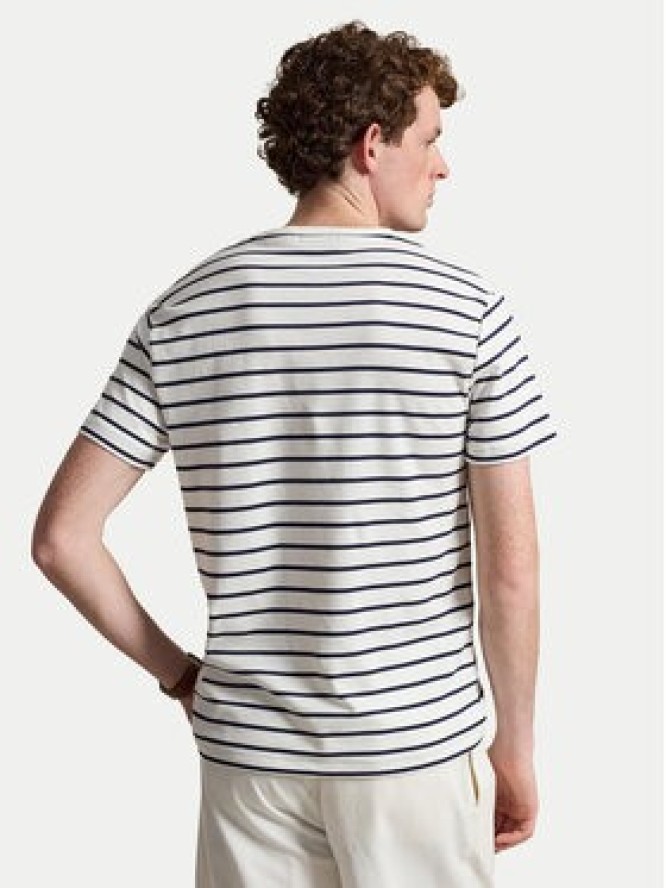 Polo Ralph Lauren T-Shirt 710B16648002 Biały Regular Fit