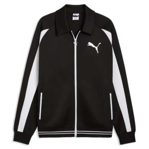 Bluza polarowa PUMA YELLOW RELAXED BIG CAT JACKET Czarny