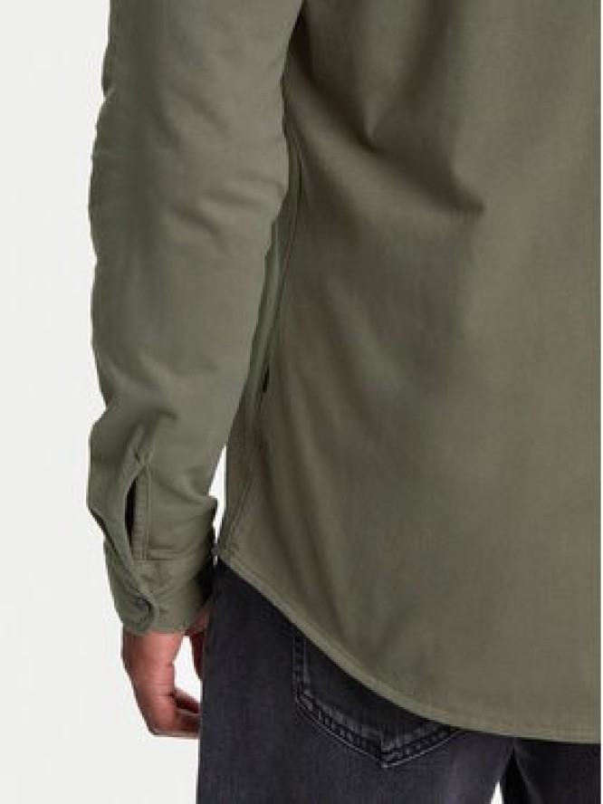 BOSS Koszula Myjersey 50543089 Zielony Slim Fit