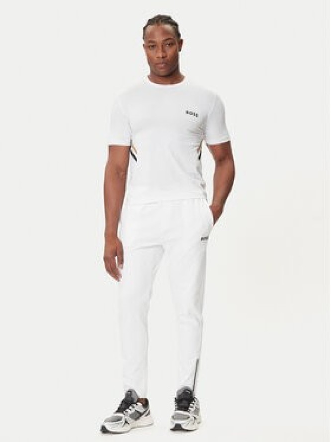BOSS T-Shirt Tech TOC 50543329 Biały Slim Fit