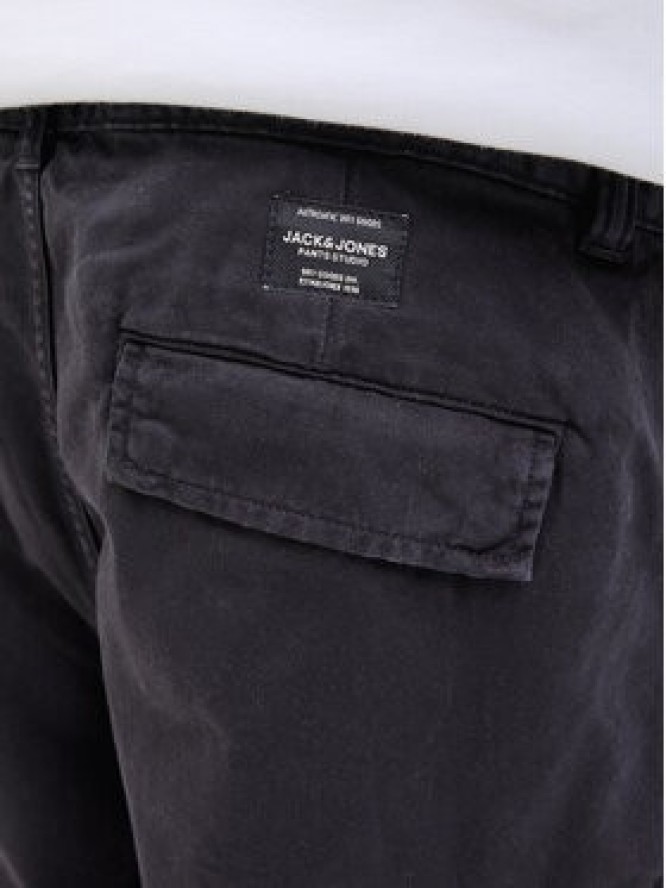 Jack & Jones Szorty materiałowe Karl 12269374 Czarny Loose Fit