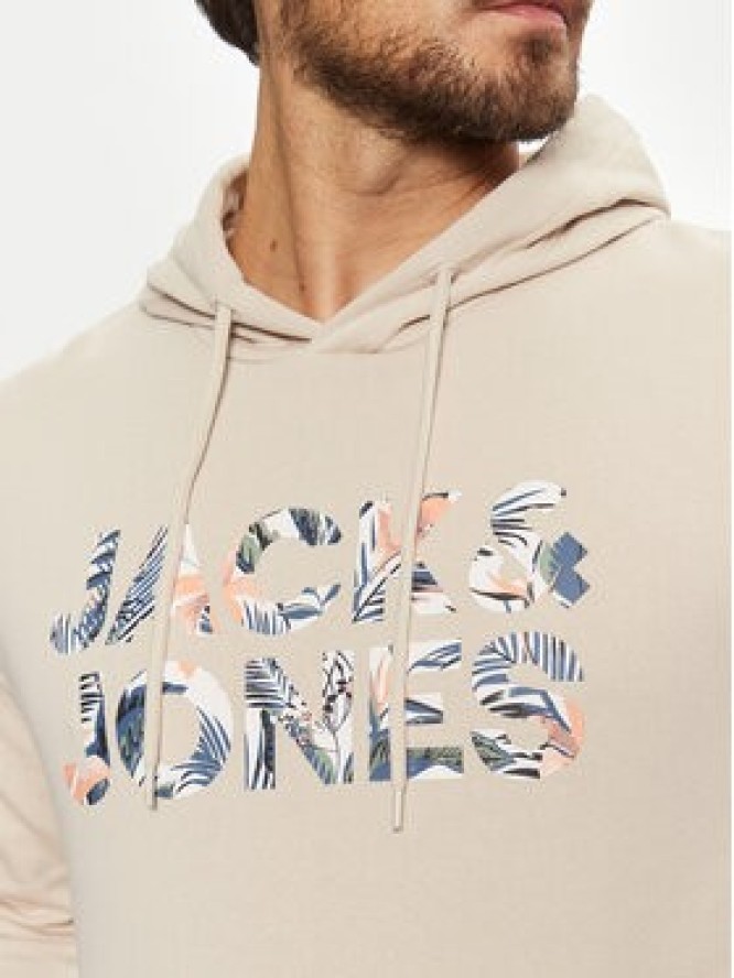 Jack & Jones Bluza Bryan 12268128 Beżowy Relaxed Fit