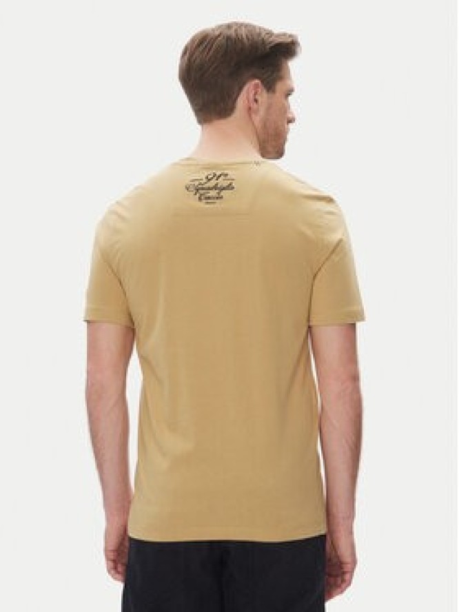 Aeronautica Militare T-Shirt 251TS2414J641 Beżowy Regular Fit