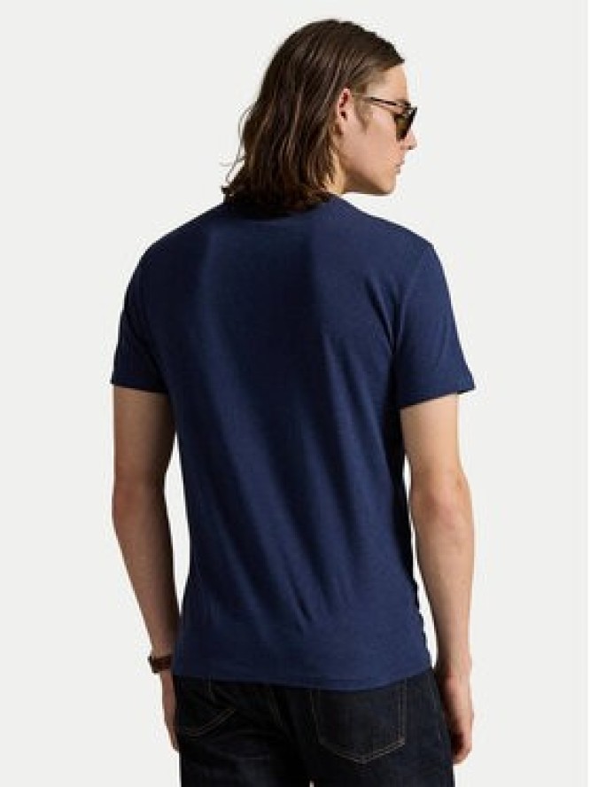 Polo Ralph Lauren T-Shirt 710671438282 Granatowy Slim Fit