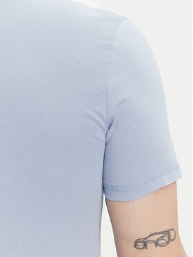 Guess T-Shirt M2YI72 I3Z14 Błękitny Slim Fit