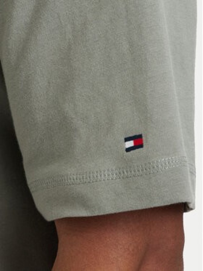 Tommy Hilfiger T-Shirt UM0UM03643 Zielony jasny Regular Fit