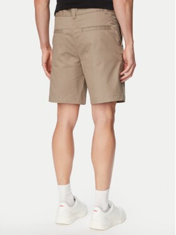 HUGO Szorty materiałowe Genar261S 50567293 Brązowy jasny Slim Fit