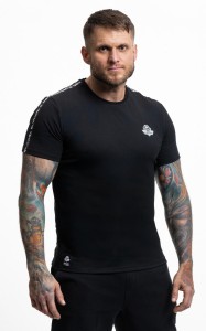 T-Shirt bawełniany Premium z lampasami DBX Bushido