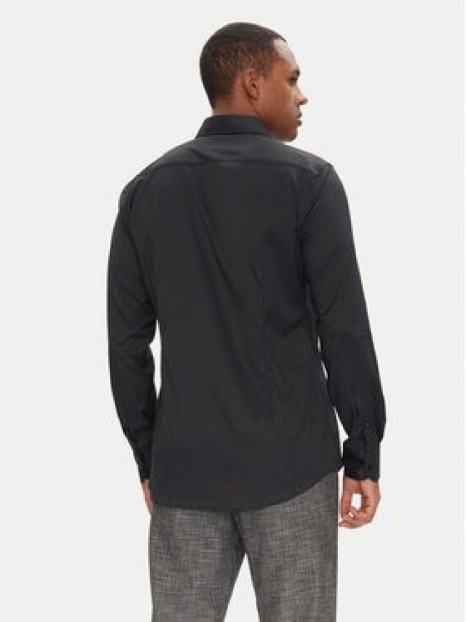 BOSS Koszula P-Hank 50503356 Czarny Slim Fit
