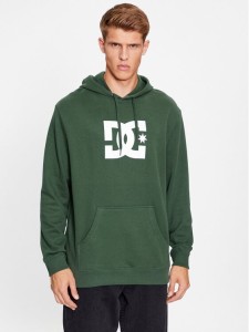DC Shoes Bluza Dc Star Otlr ADYSF03099 Zielony Regular Fit