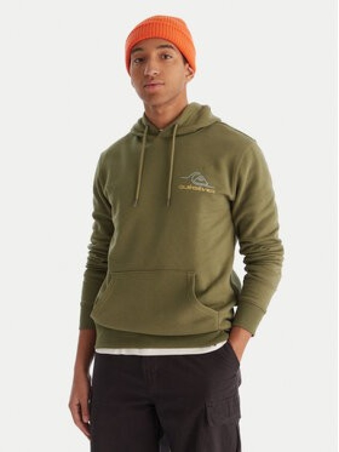 Quiksilver Bluza Light Waves EQYFT05168 Khaki Regular Fit