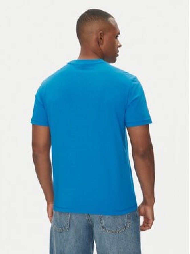 Napapijri T-Shirt S-Valdor NP0A4IE6 Niebieski Regular Fit