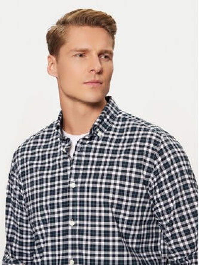 s.Oliver Koszula 2149814 Granatowy Regular Fit