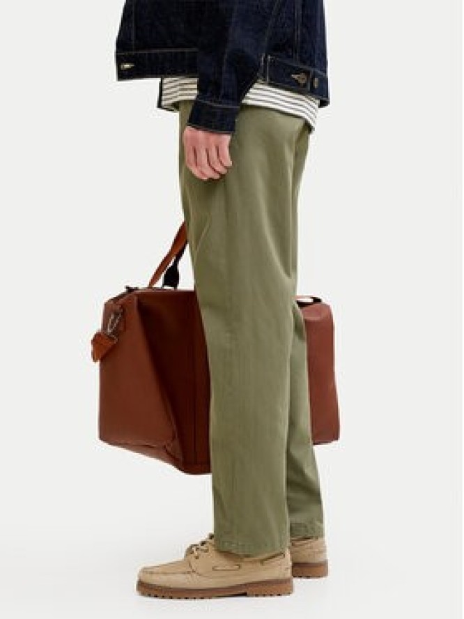 Jack & Jones Chinosy Kane 12268490 Zielony Regular Fit